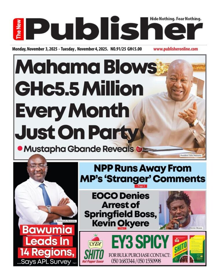 Today's Front pages: Monday, November 3, 2025