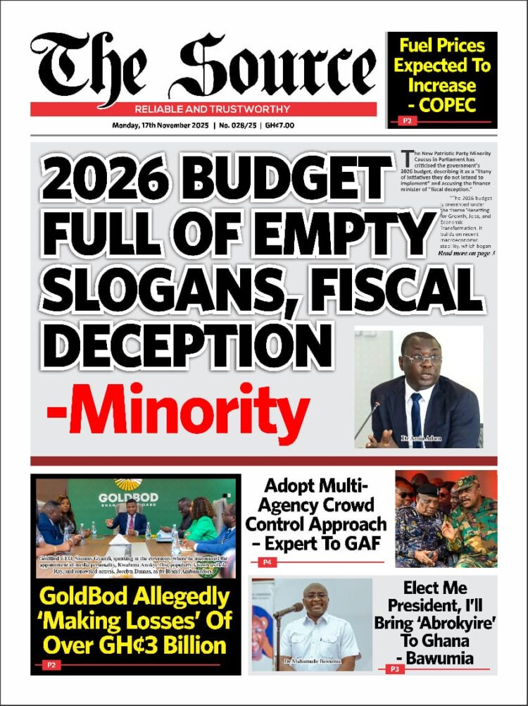 Today's Front pages: Monday, November 17, 2025