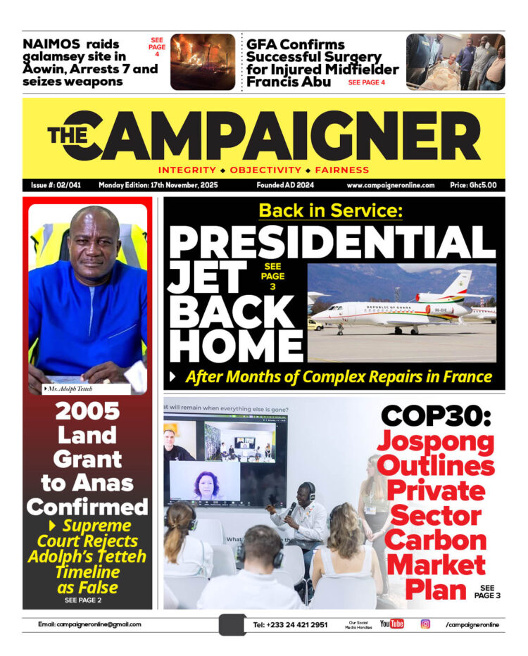 Today's Front pages: Monday, November 17, 2025