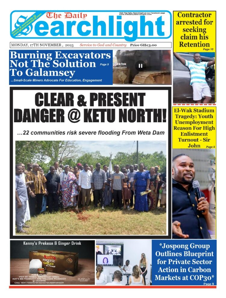 Today's Front pages: Monday, November 17, 2025