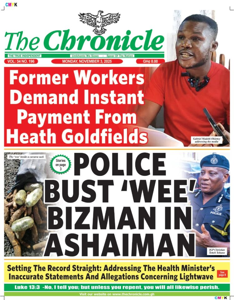 Today's Front pages: Monday, November 3, 2025