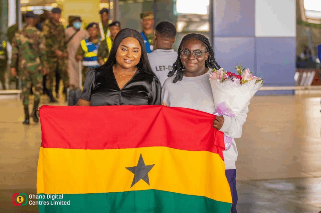 GDCL Deputy CEO welcomes Ms Geek Africa runner-up at Kotoka International Airport – MyJoyOnline