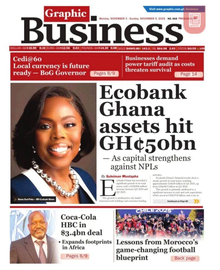 Today's Front pages: Monday, November 3, 2025