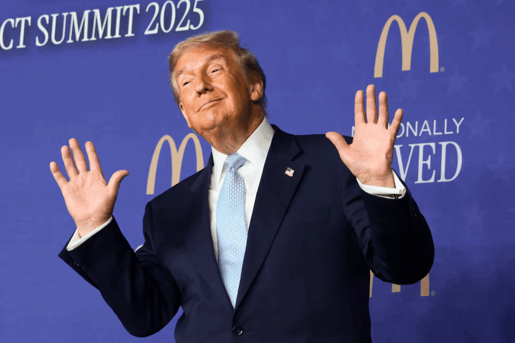 Trump talks up economy in meeting with McDonald’s owners, operators – MyJoyOnline