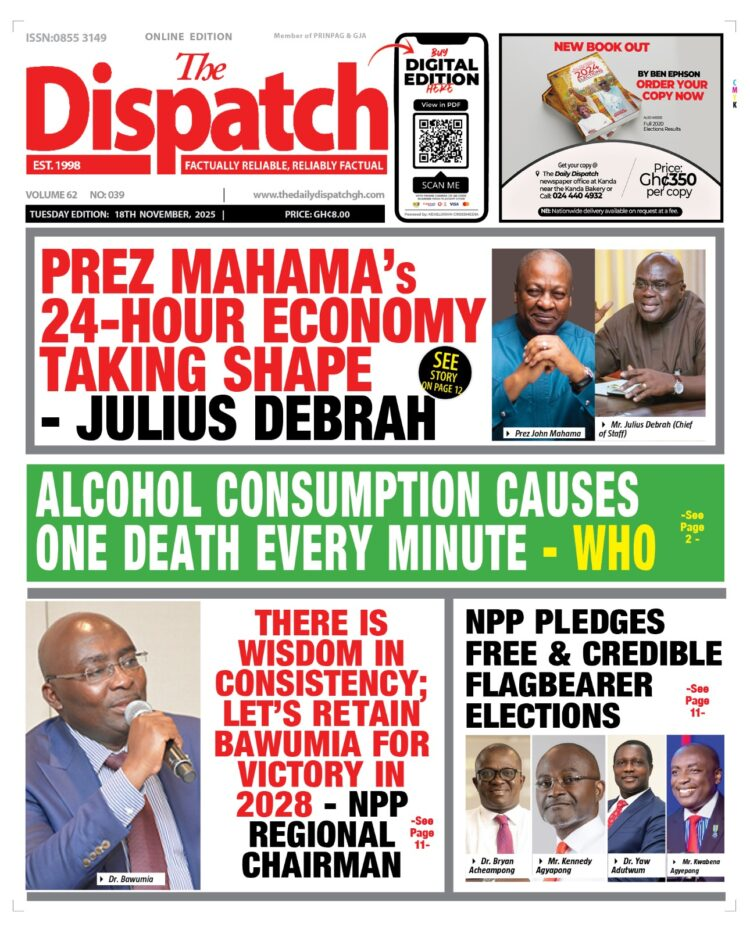 Today's Front pages: Tuesday, November 18, 2025