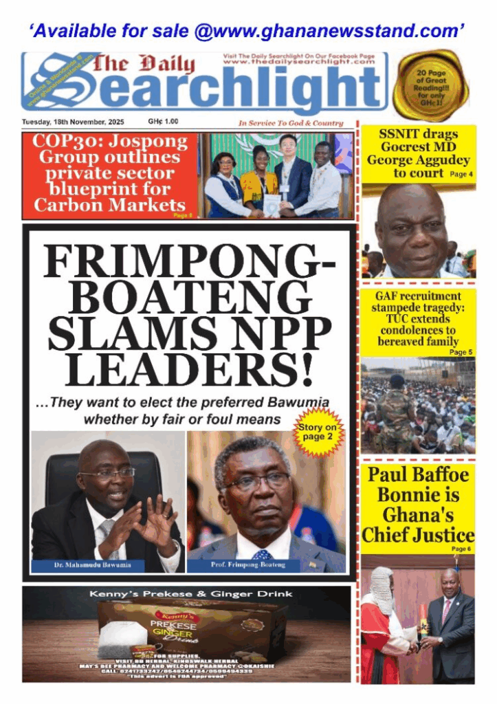 Today's Front pages: Tuesday, November 18, 2025