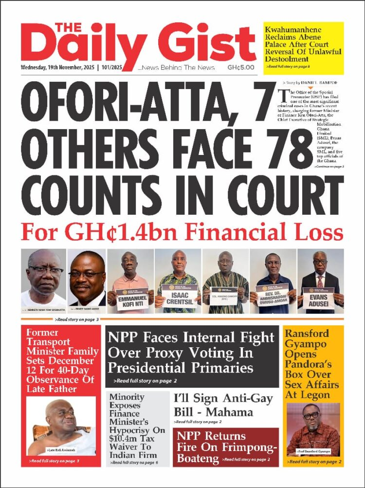 Today's front pages: Wednesday, November 19, 2025