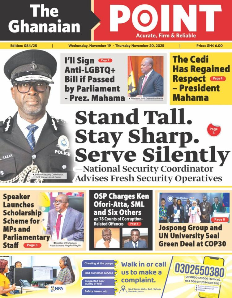 Today's front pages: Wednesday, November 19, 2025