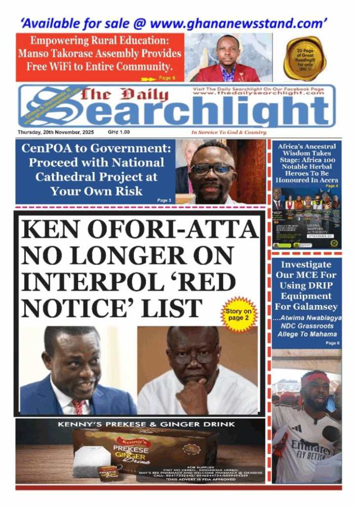 Today's Front pages: Thursday, November 20, 2025