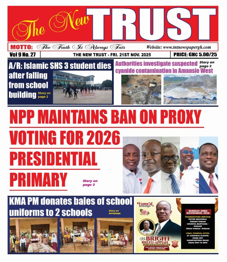 Today’s Front pages: Friday, November 21, 2025