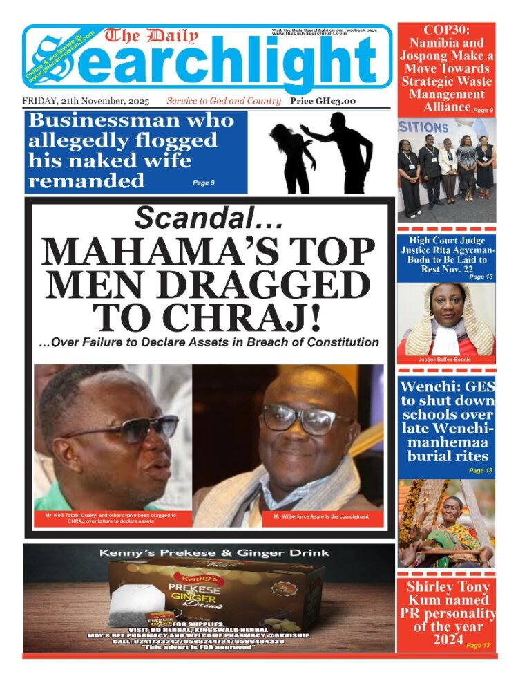 Today’s Front pages: Friday, November 21, 2025