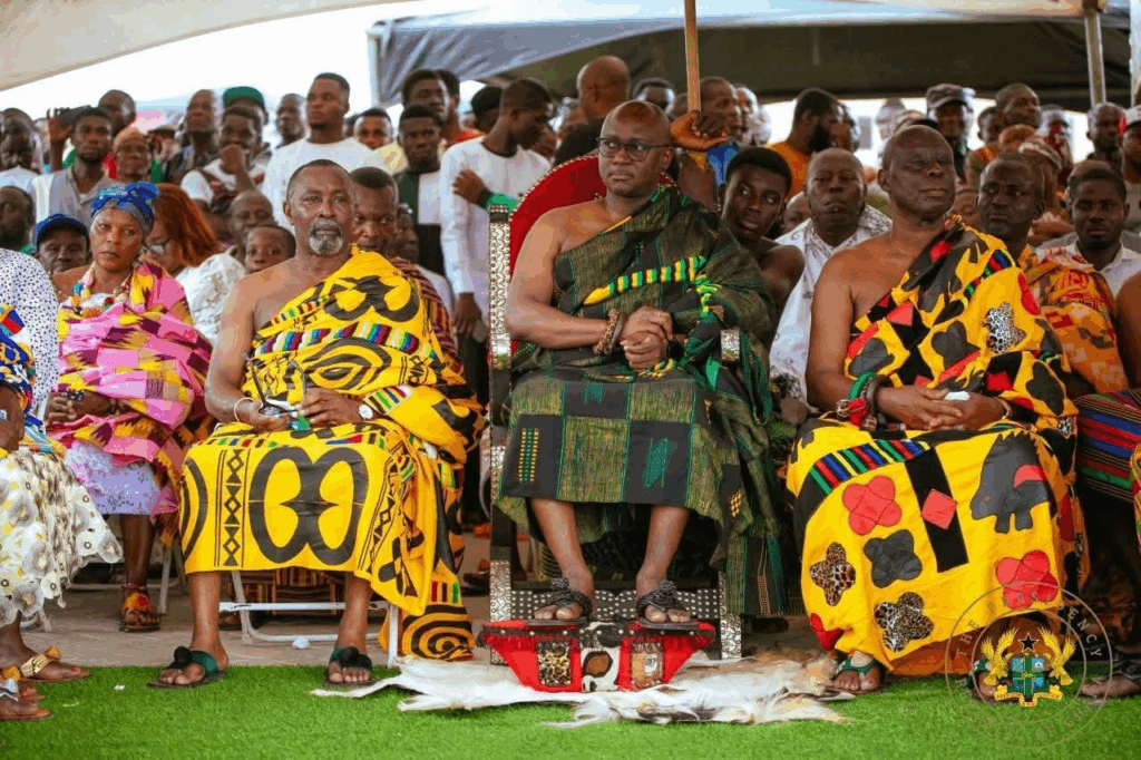 Daasebre Akuamoah Agyepong II resumes duty, assures unity after failed palace coup