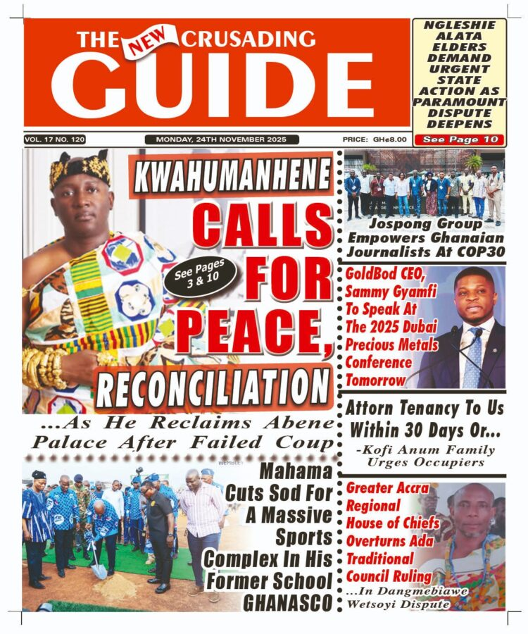 Today's Front pages: Monday, November 24, 2025