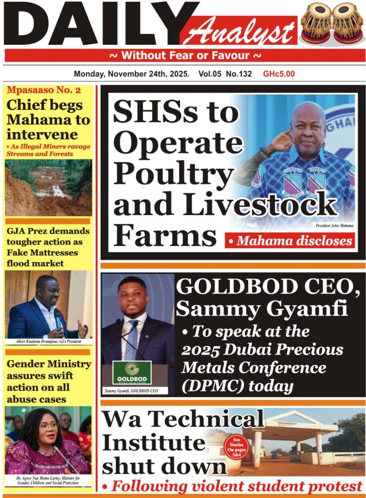 Today's Front pages: Monday, November 24, 2025