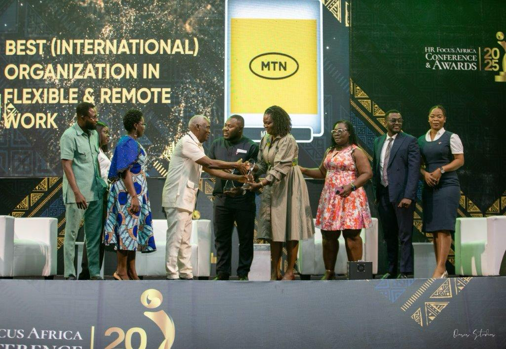 MTN Ghana recognised for excellence in people and culture at the 2025 HR Focus Africa Awards MTN Ghana recognised for excellence in people and culture at the 2025 HR Focus Africa Awards