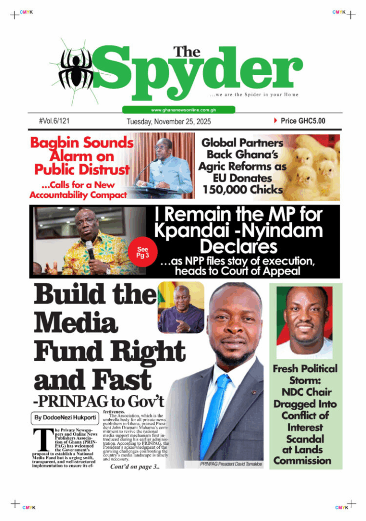 Today's Front pages: Tuesday, November 25, 2025