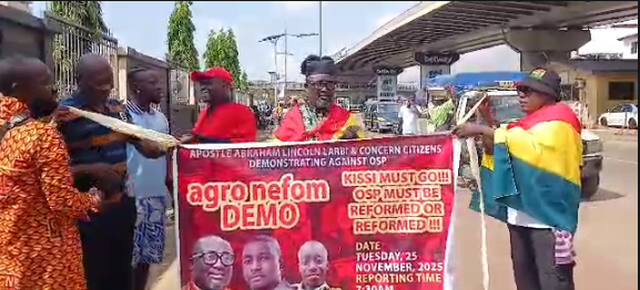 Pastor, Martin Kpebu lead protestors to demand Special Prosecutor’s immediate removal from office – MyJoyOnline