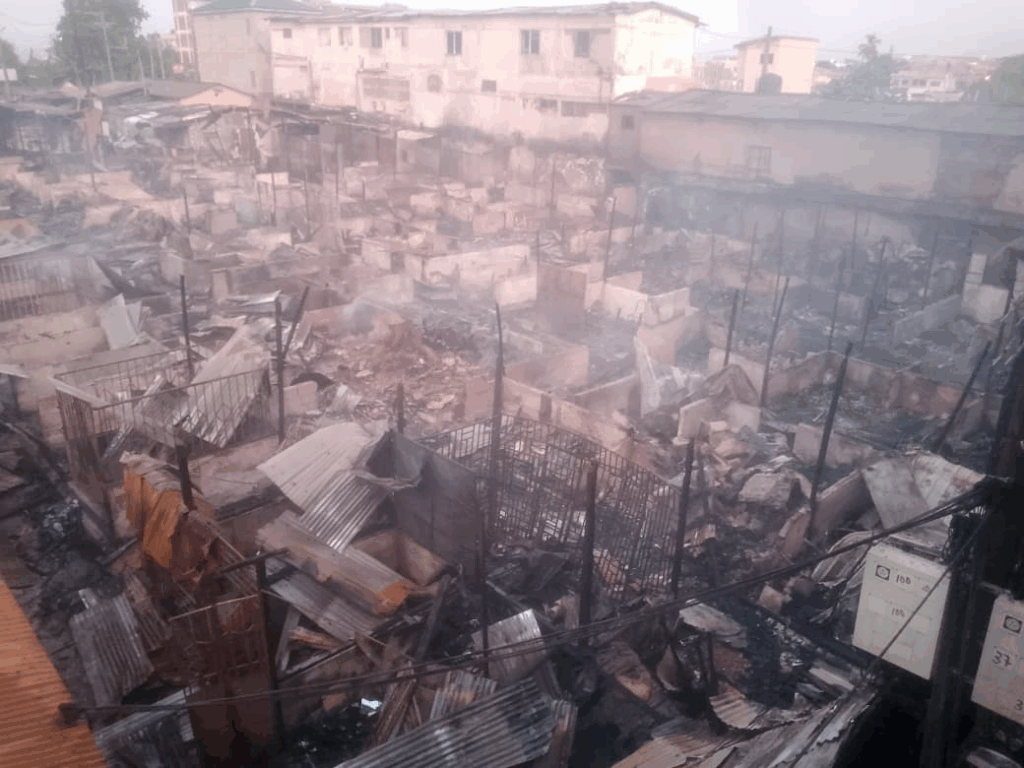 8-year-old girl dies in Dansoman Market fire – MyJoyOnline