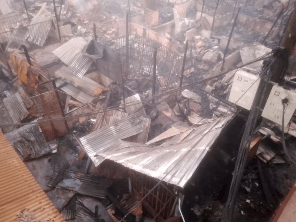 8-year-old girl dies in Dansoman Market fire