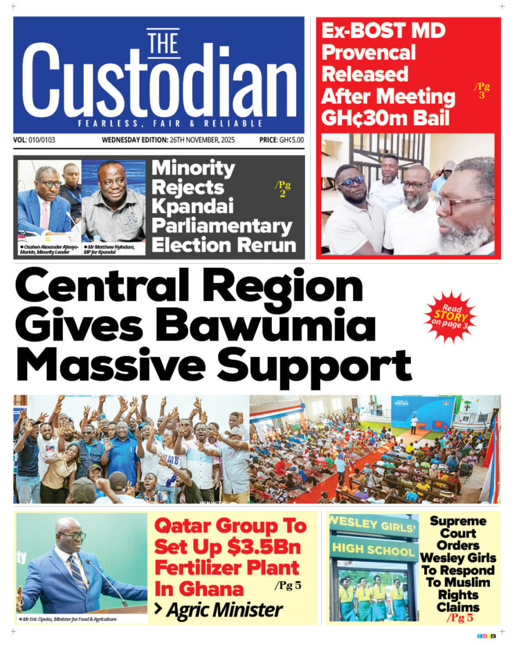 Today's front pages: Wednesday, November 26, 2025