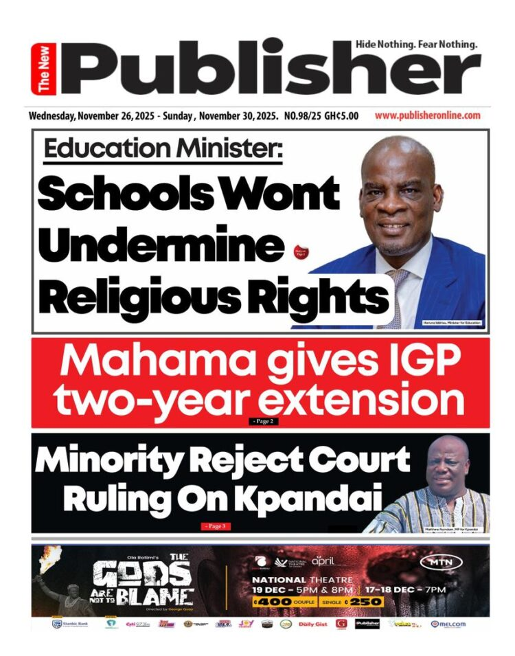 Today's front pages: Wednesday, November 26, 2025