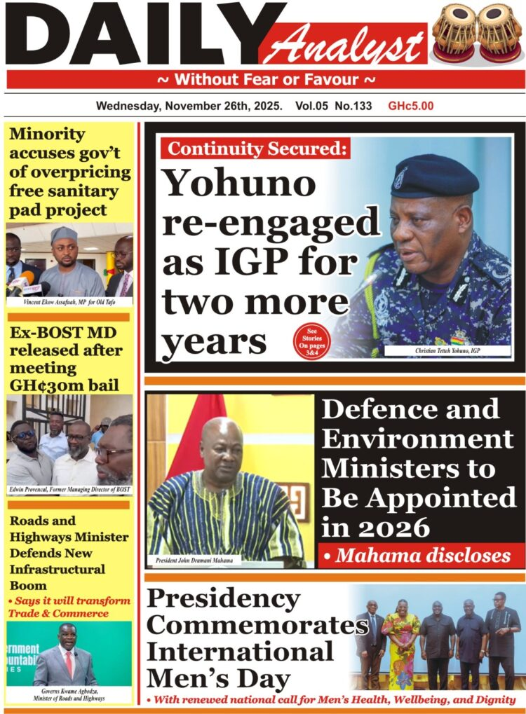 Today's front pages: Wednesday, November 26, 2025