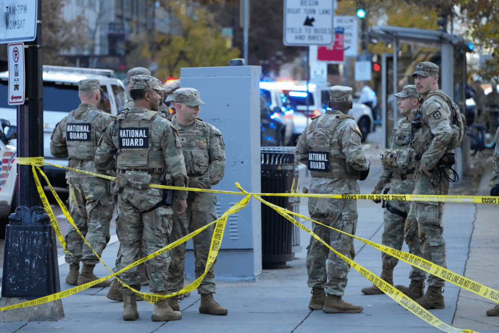 Two National Guard members in critical...