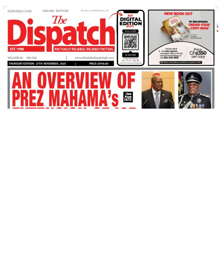 Today's Front pages: Thursday, November 27, 2025