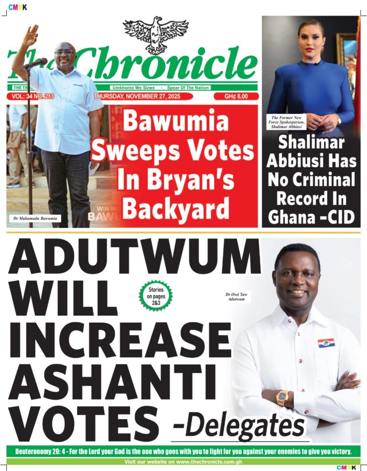 Today's Front pages: Thursday, November 27, 2025