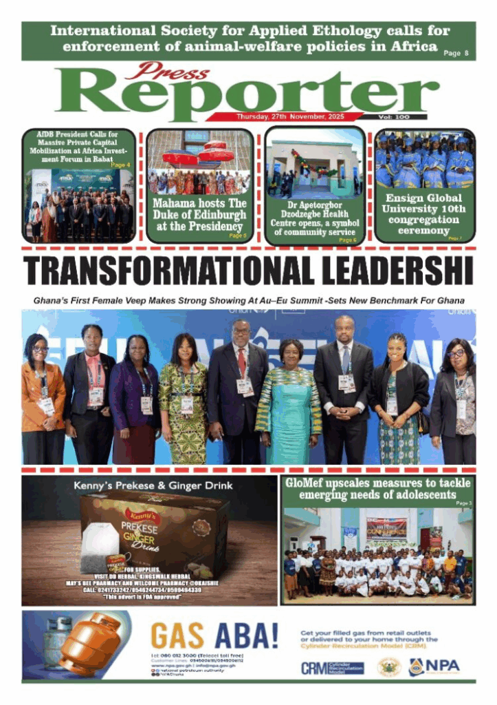 Today's Front pages: Thursday, November 27, 2025