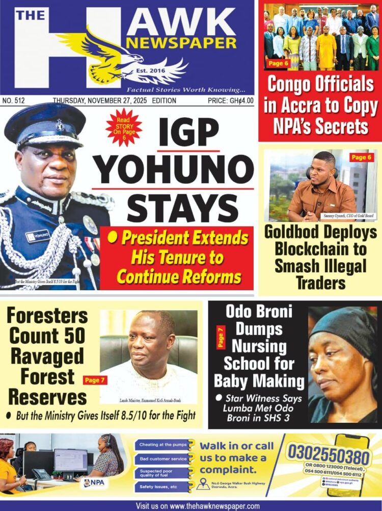 Today's Front pages: Thursday, November 27, 2025