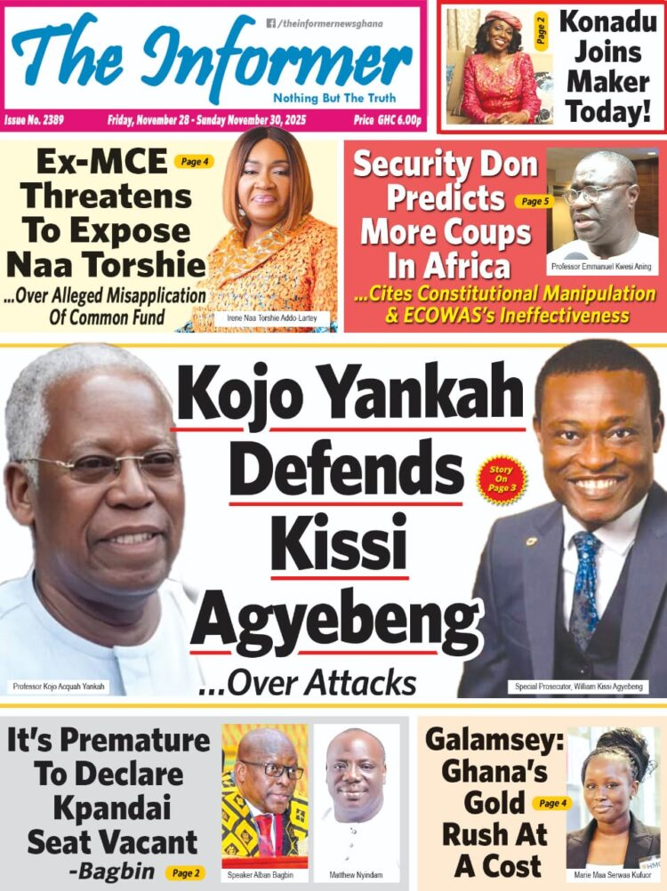 Today's Front pages: Friday, November 28, 2025