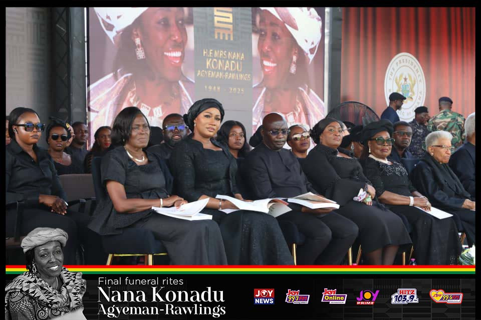 Photos: State funeral for former First Lady Nana Konadu Agyeman-Rawlings