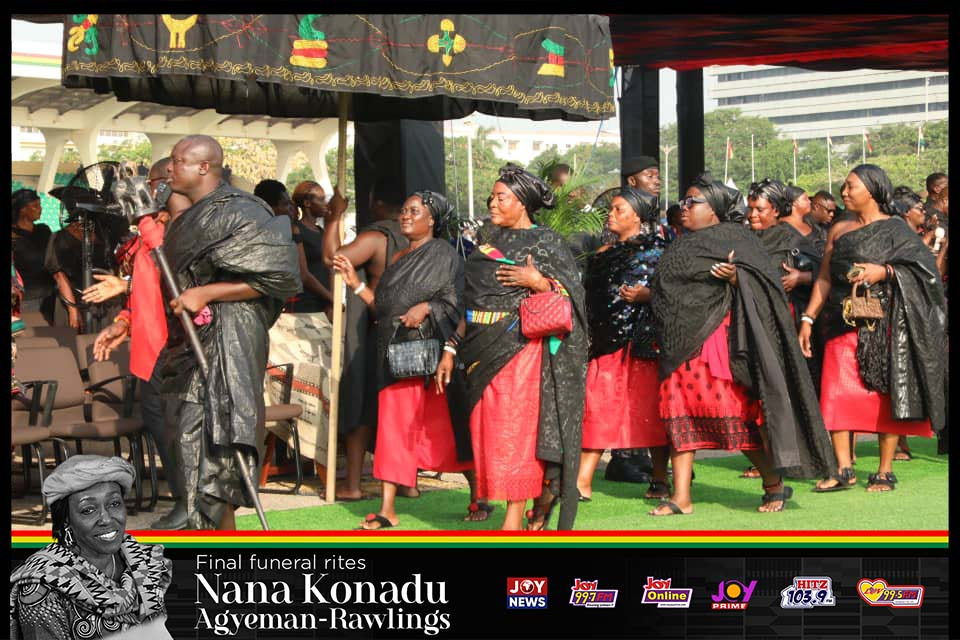 Photos: State funeral for former First Lady Nana Konadu Agyeman-Rawlings