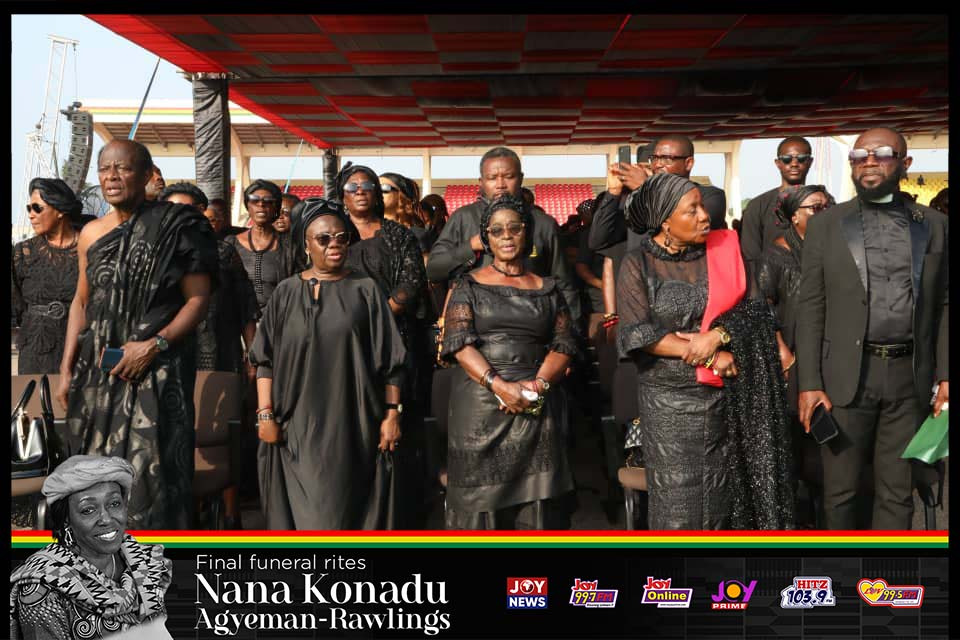 Photos: State funeral for former First Lady Nana Konadu Agyeman-Rawlings