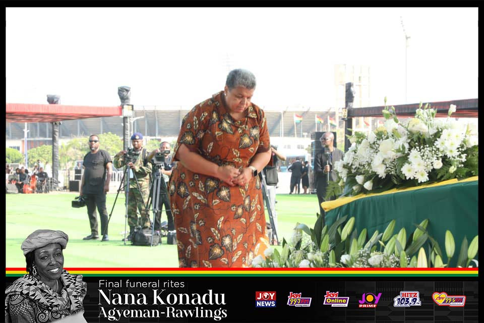 Photos: State funeral for former First Lady Nana Konadu Agyeman-Rawlings