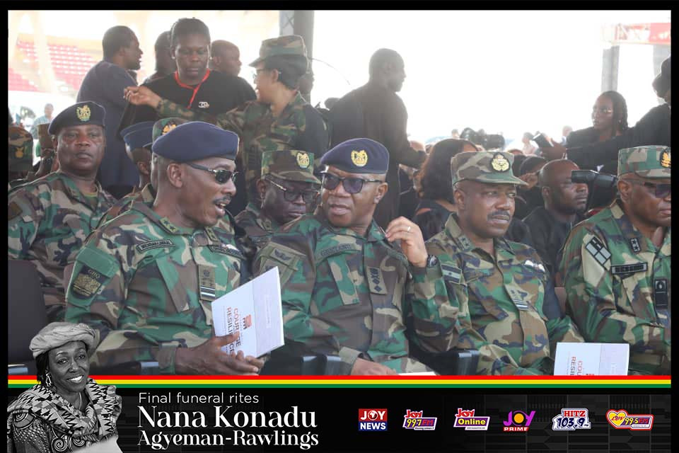 Photos: State funeral for former First Lady Nana Konadu Agyeman-Rawlings
