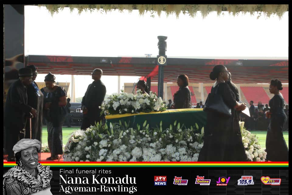 Photos: State funeral for former First Lady Nana Konadu Agyeman-Rawlings