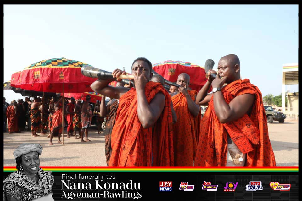 Photos: State funeral for former First Lady Nana Konadu Agyeman-Rawlings