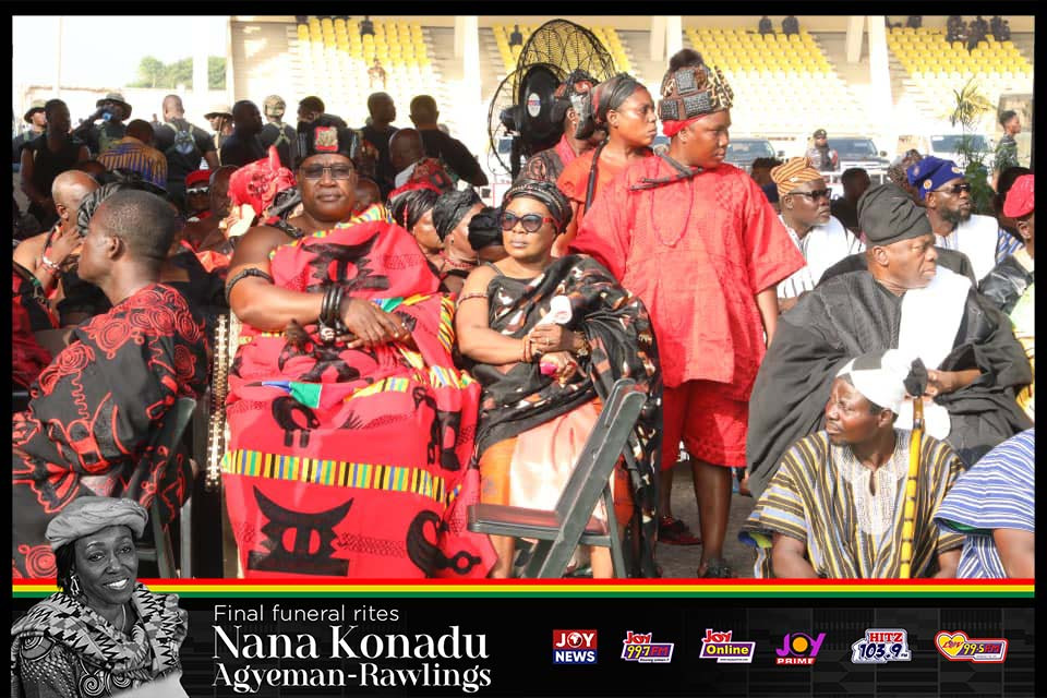 Photos: State funeral for former First Lady Nana Konadu Agyeman-Rawlings