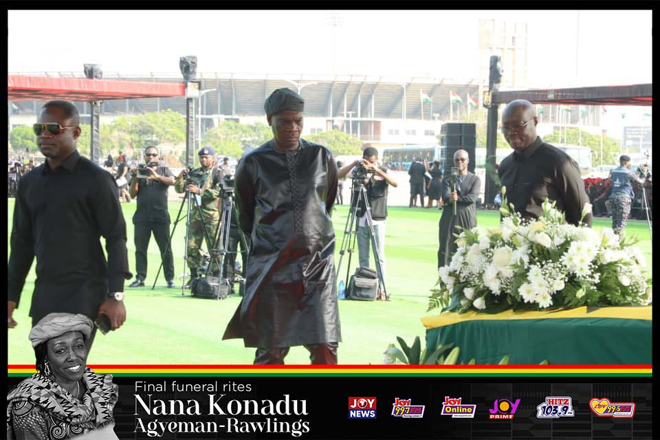Photos: State funeral for former First Lady Nana Konadu Agyeman-Rawlings
