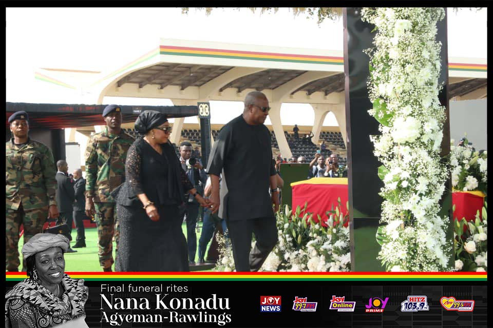 Photos: State funeral for former First Lady Nana Konadu Agyeman-Rawlings