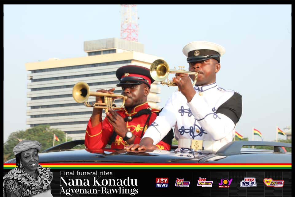 Photos: State funeral for former First Lady Nana Konadu Agyeman-Rawlings