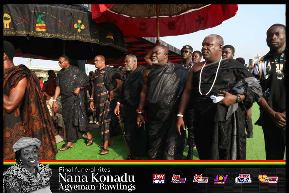 Photos: State funeral for former First Lady Nana Konadu Agyeman-Rawlings