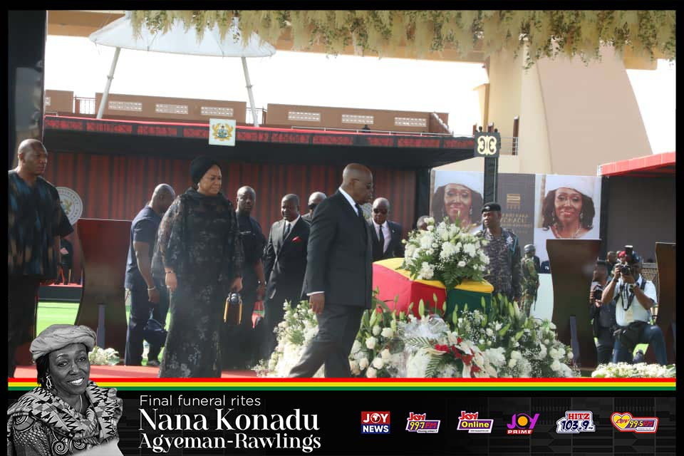 Photos: State funeral for former First Lady Nana Konadu Agyeman-Rawlings