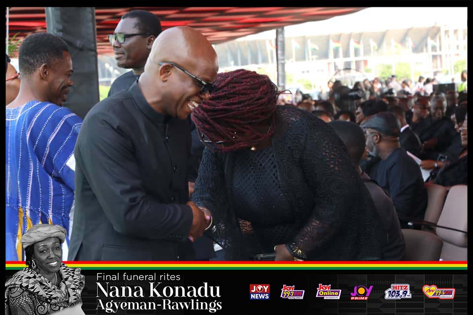 Photos: State funeral for former First Lady Nana Konadu Agyeman-Rawlings