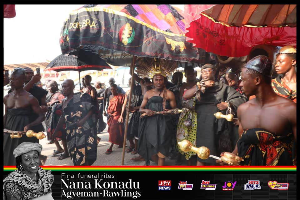 Photos: State funeral for former First Lady Nana Konadu Agyeman-Rawlings