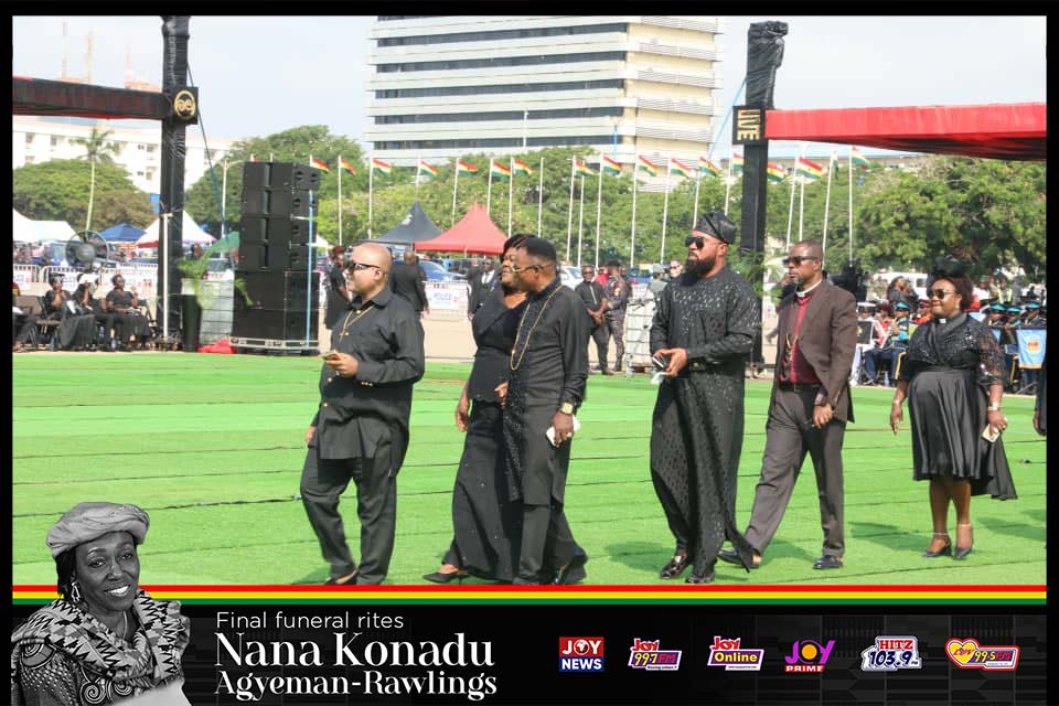 Photos: State funeral for former First Lady Nana Konadu Agyeman-Rawlings