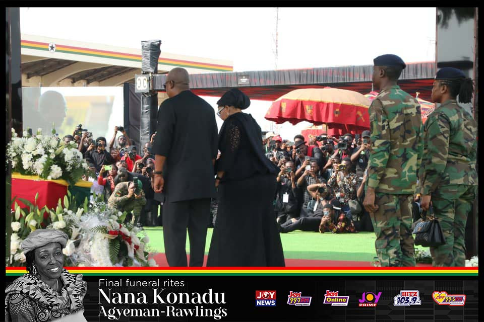 Photos: State funeral for former First Lady Nana Konadu Agyeman-Rawlings