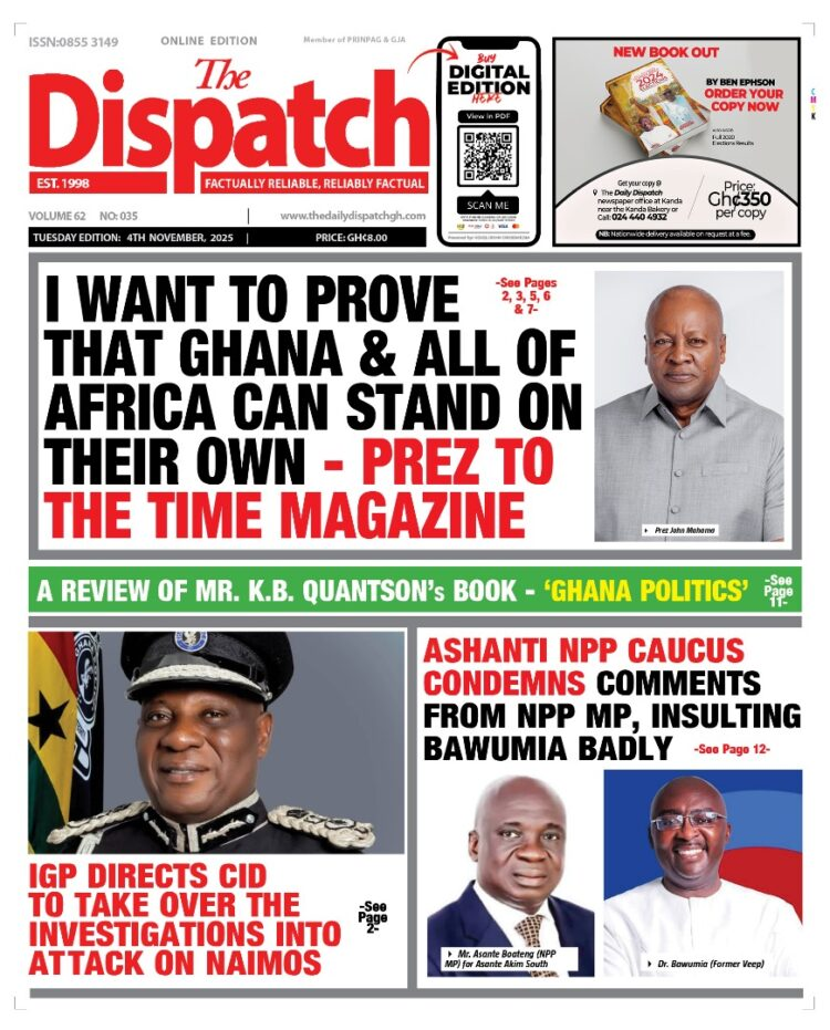 Today's Front pages: Tuesday, November 4, 2025